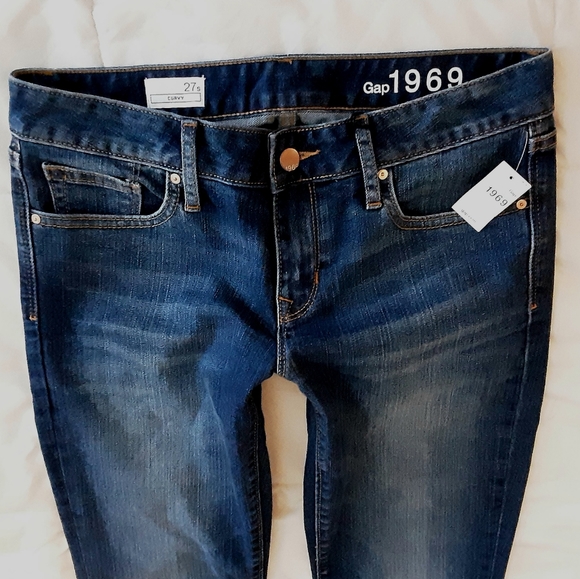 Gap Jeans Size 27 Curvy Bootcut NWT - Picture 4 of 9